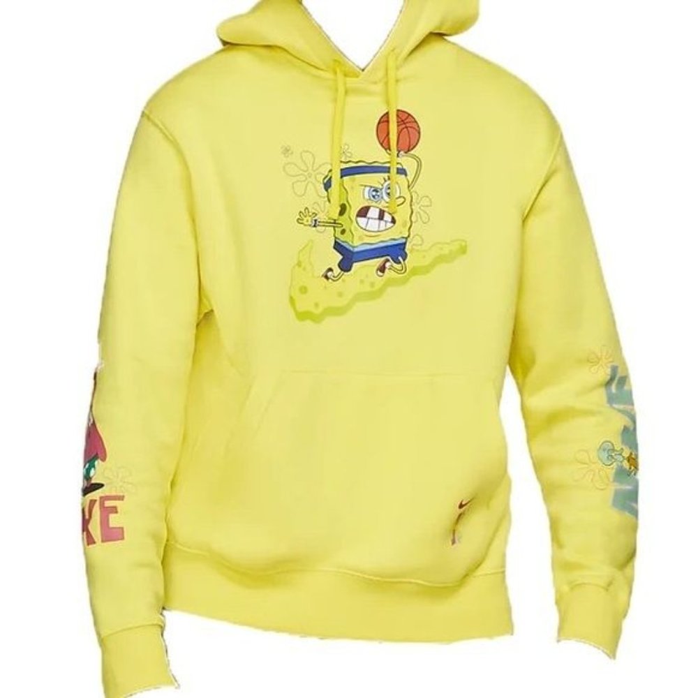 SOLD - Nike x Kyrie Irving Spongebob Pullover Hoodie - Picture 2 of 10